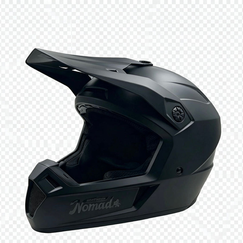 Nomad Trail Blazer Dirt Bike Helmet, Matte Black, Various Sizes U8C1