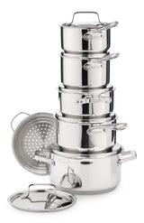 Canadian Signature Stainless Steel Cookware Set, 12-pc G5N9 - product image 2