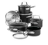 Hard Anodized Cookware Set, Non-Stick, PFOA-Free, Dishwasher & Oven Safe, 12-pc G5E2 - product image 2
