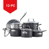 Hard Anodized Cookware Set, Non-Stick, PFOA-Free, Dishwasher & Oven Safe, 12-pc G5E2 - product image 4