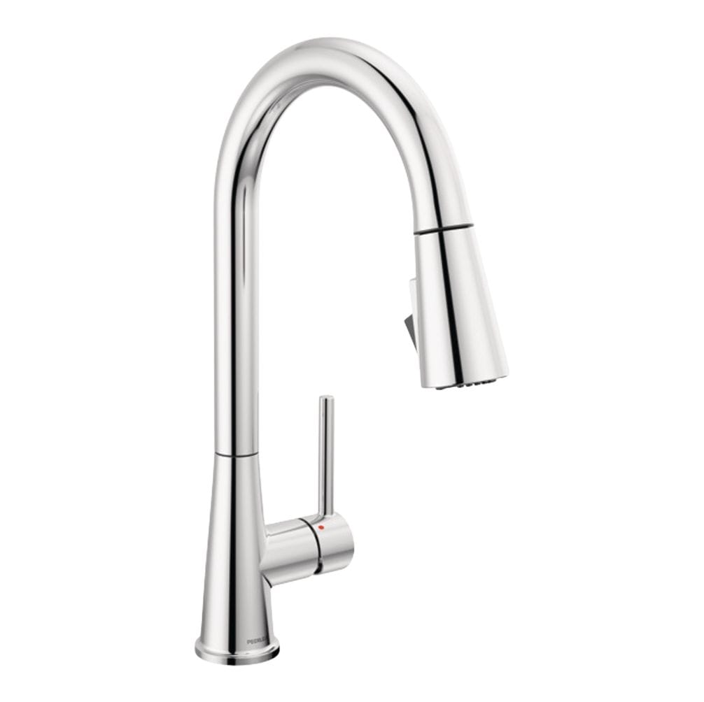 Precept Single Lever Pull Down Kitchen Faucet with POWERinse, Chrome Y4R0 - product image 1