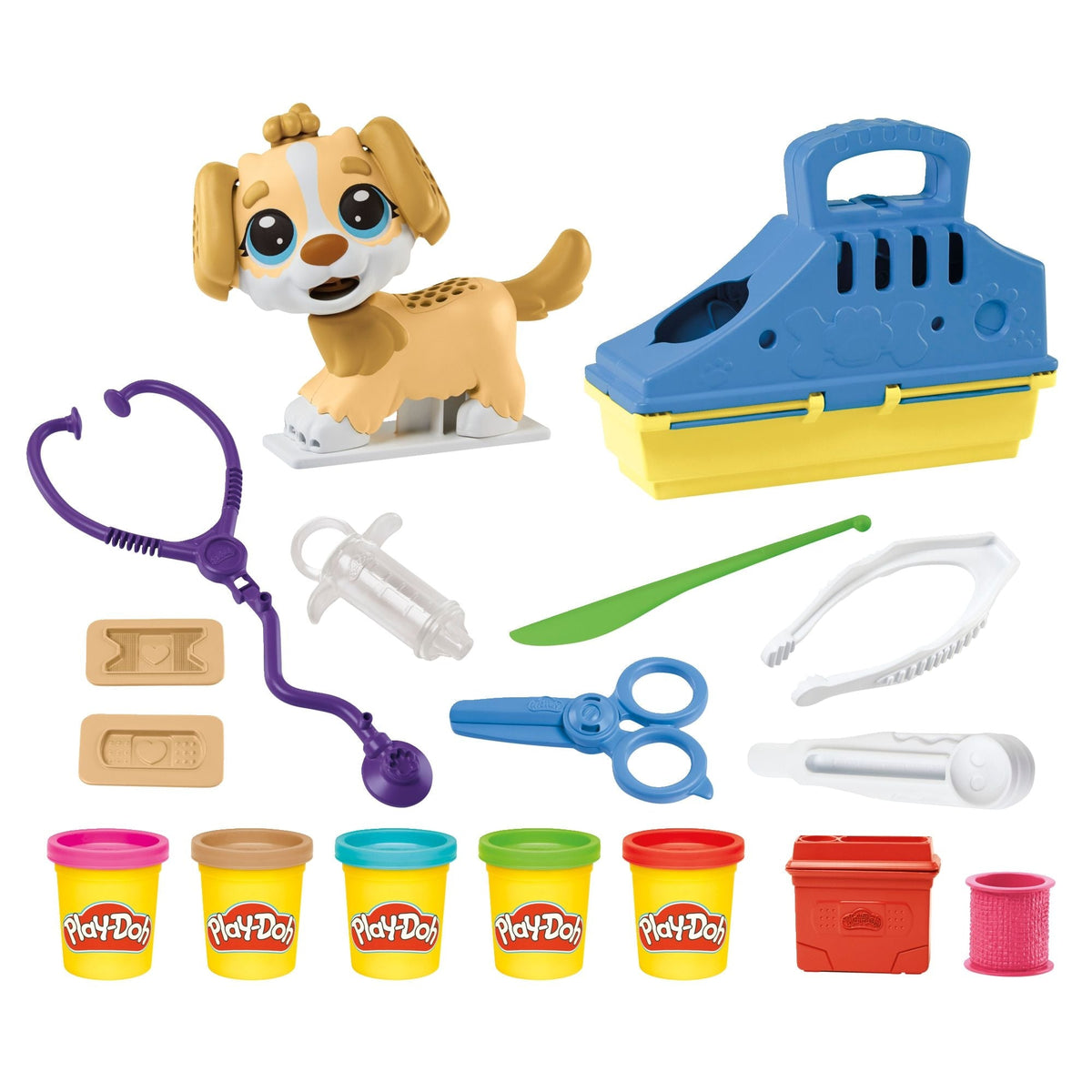Care N' Carry Vet Playset, With Compound Cans, Non-Toxic, 10 oz, 5-pc, Ages 3+ U0I8 - product image 4
