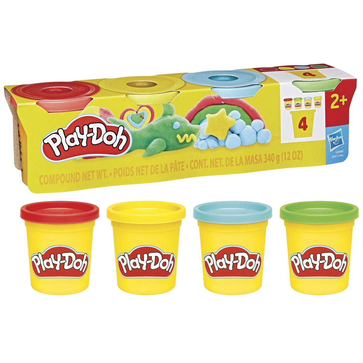 Play Doh Classic 4 Pack D6S9 - product image 1
