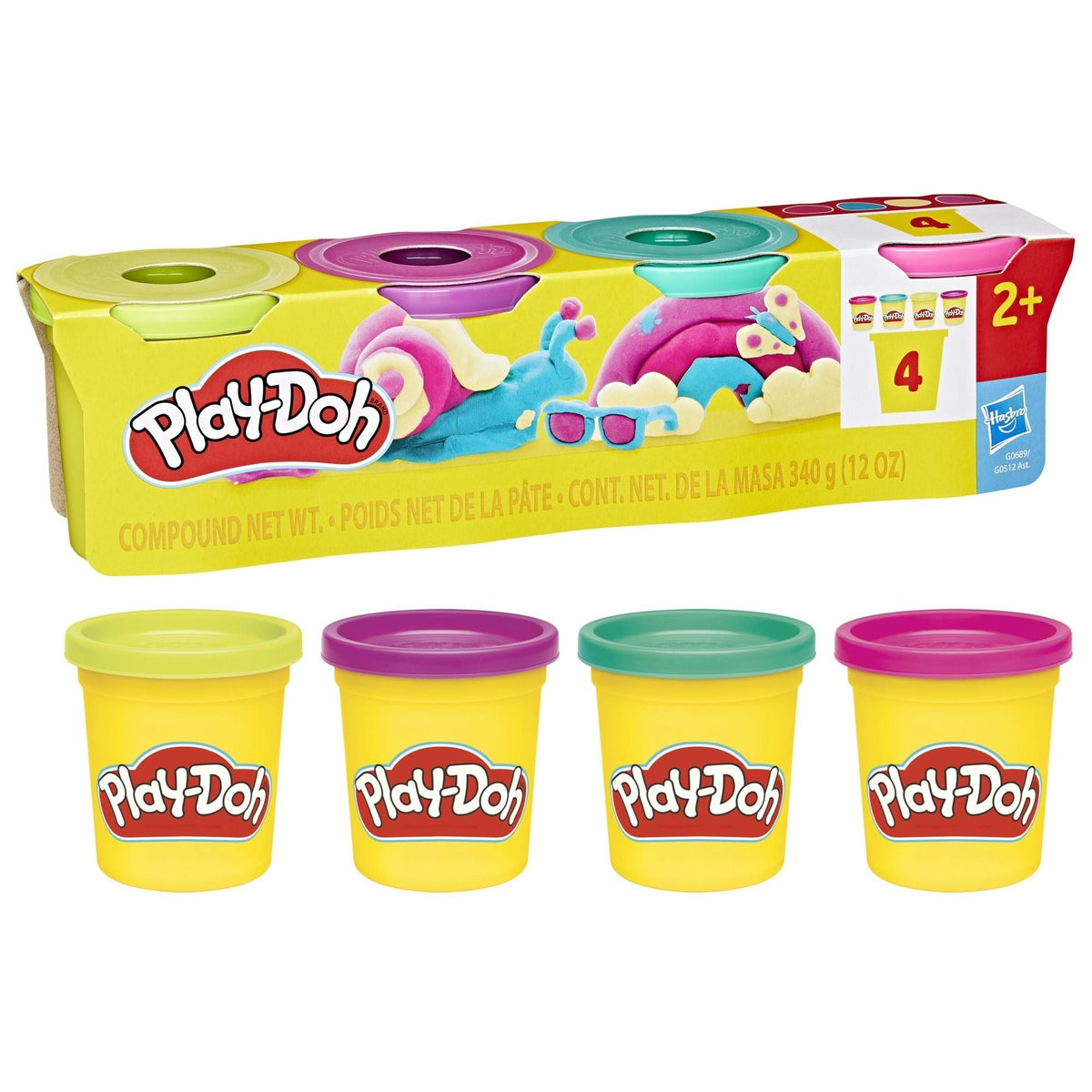 Play Doh Classic 4 Pack U3D5 - product image 2