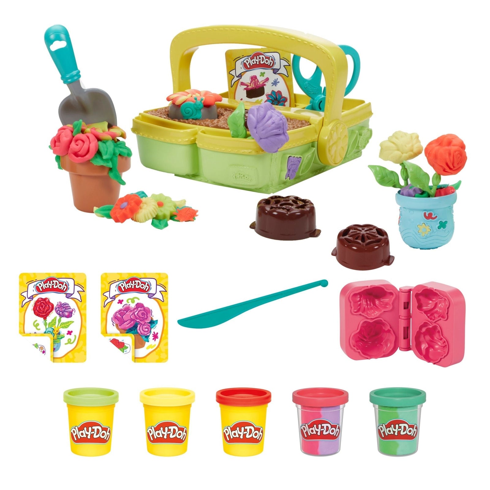 Toy Flower Garden Playset for Sensory Play F8W7 - product image 2