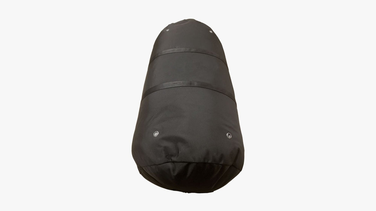 Extra-Large Black Nylon Storage Cargo Bag with Handles and Full-Length Zipper J7J4 - product image 3