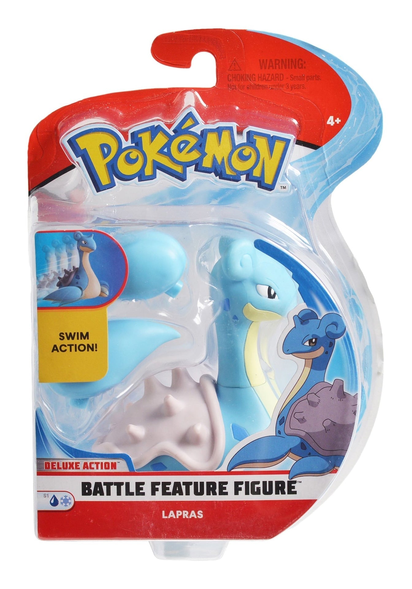 émon Battle Feature Figure Toy Set, Assorted (Ash & Pikachu/Bewear/Decidueye/Lapras), Ages 4+ L5C3 - product image 1
