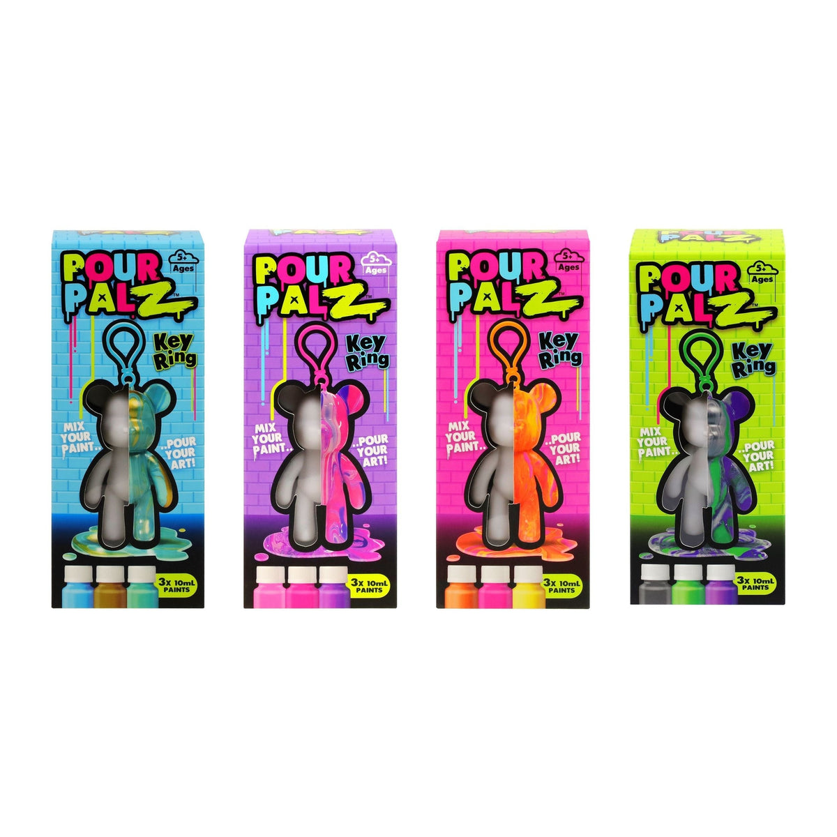 Palz DIY Mini Paint Bear, Assorted W3X4 - product image 2