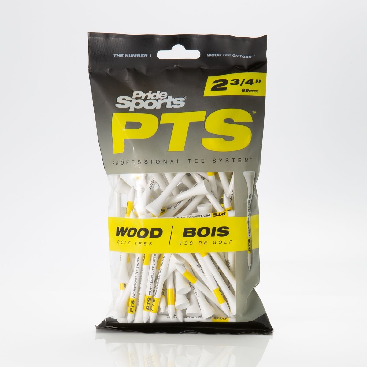 Professional Biodegradable Hardwood Golf Tees, 2-3/4-in, 100-pk, White O3Z3 - product image 1