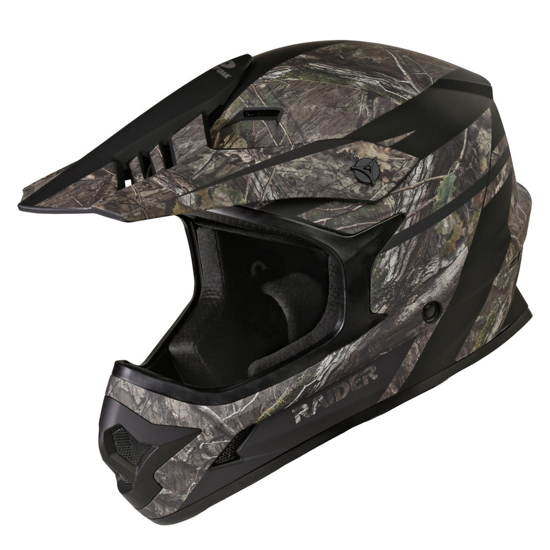 Ambush V2 Off-Road Helmet, Adult, Mossy Oak, Assorted Sizes S3D4