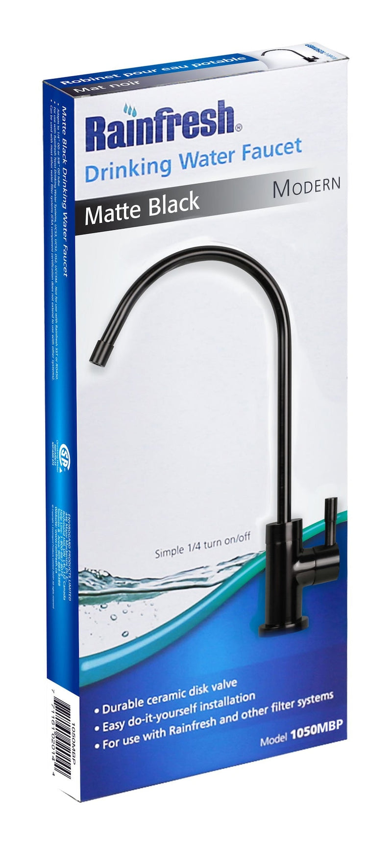 1050MBPDrinking Water Faucet, Matte Black C5K3