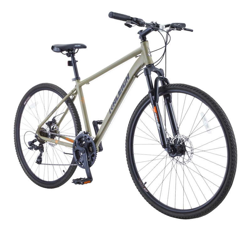Encounter Hybrid Bike with Alloy Disc Brakes, 700C, Grey R7Z5