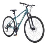 Encounter Hybrid Bike with Alloy Disc Brakes, 700C, Teal T6X1 - product image 1