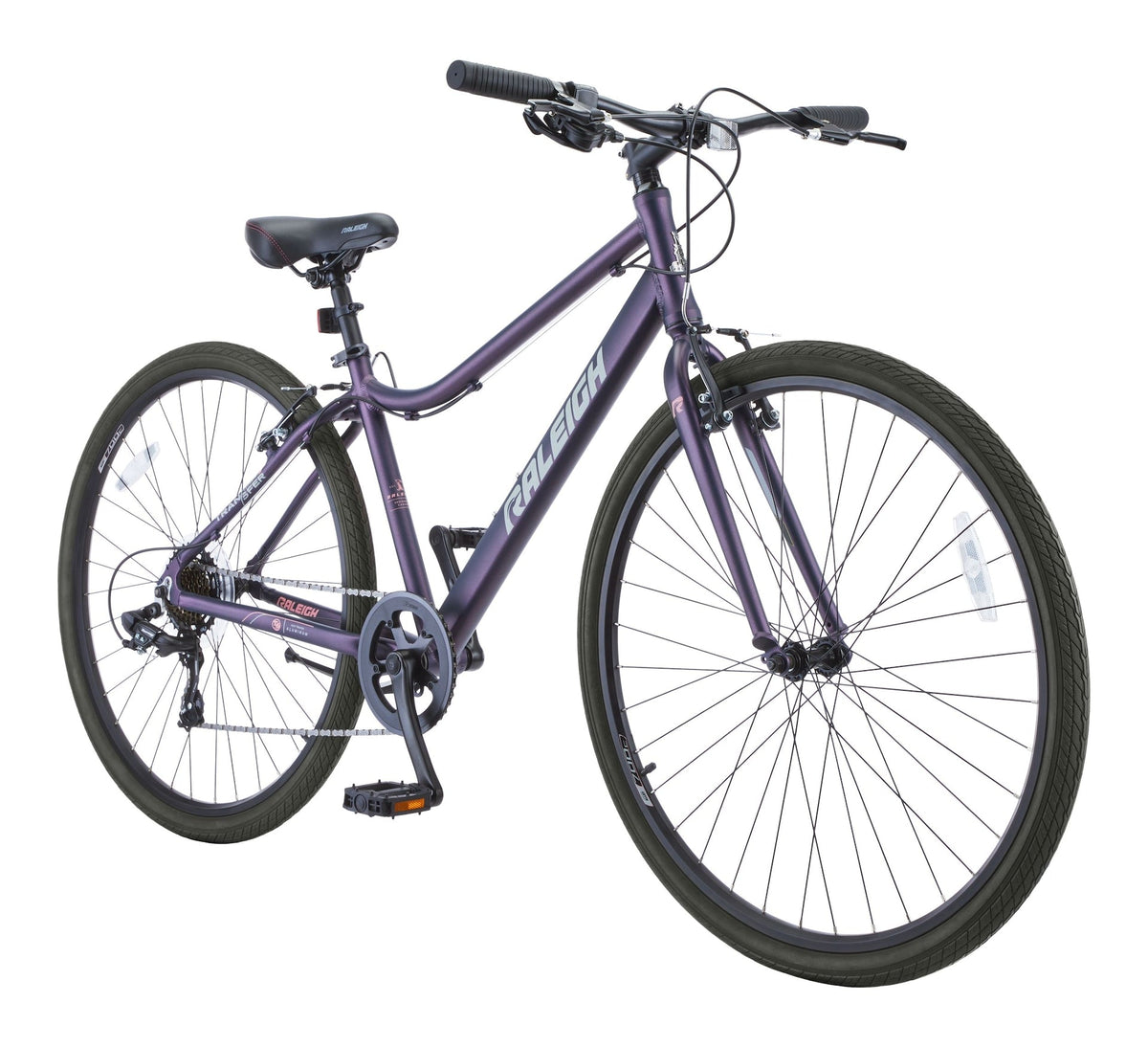 Entourage City Bike, Aluminum Frame, 700C, Purple F8M8 - product image 1