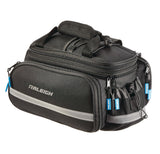 Expandable Rack Top Bike Bag withRemovable Carry Strap & Reflective Strip, Black Y0F2 - product image 1