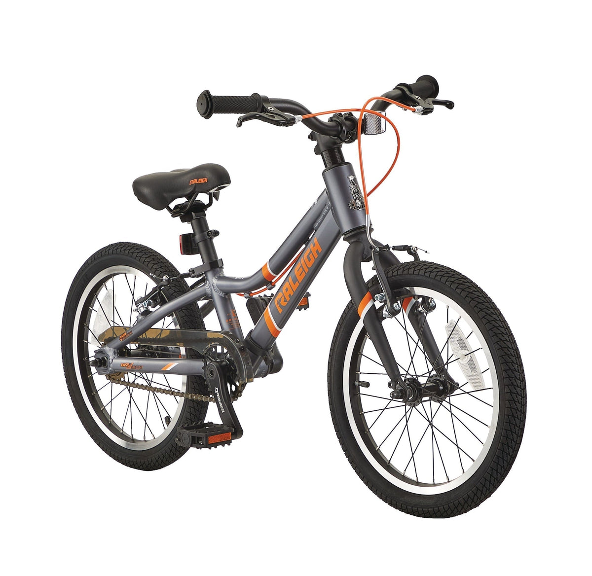 Meteor Kids Bike with Reflectors, 16-in Wheel, Grey T8Z9 - product image 1