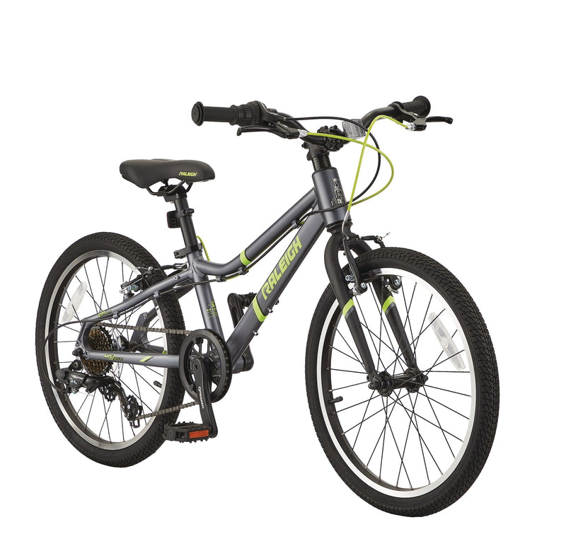 Meteor Youth Bike with Reflectors, 7-Speed, 20-in Wheel, Grey S4F5