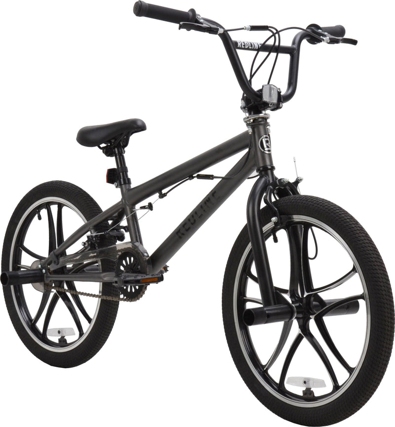 Commodore BMX Bike, Single Speed, Youth (13-18 Yrs), 20-in Wheel, Black H4X2
