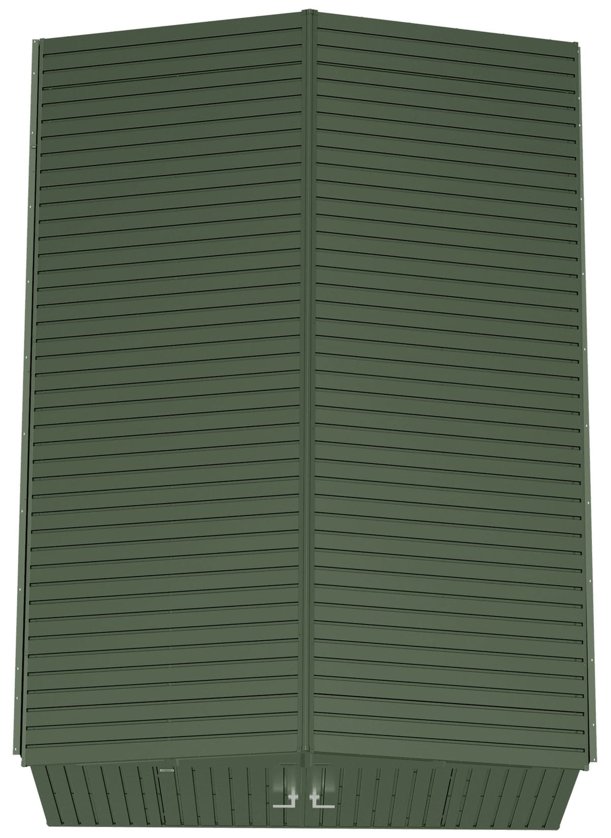 10x14-ft Green Corrosion-Resistant Lawn Care Storage Shed R8D8 - product image 3