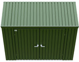 8x4-ft Corrosion-Resistant Garden Storage Shed Q3K6 - product image 4
