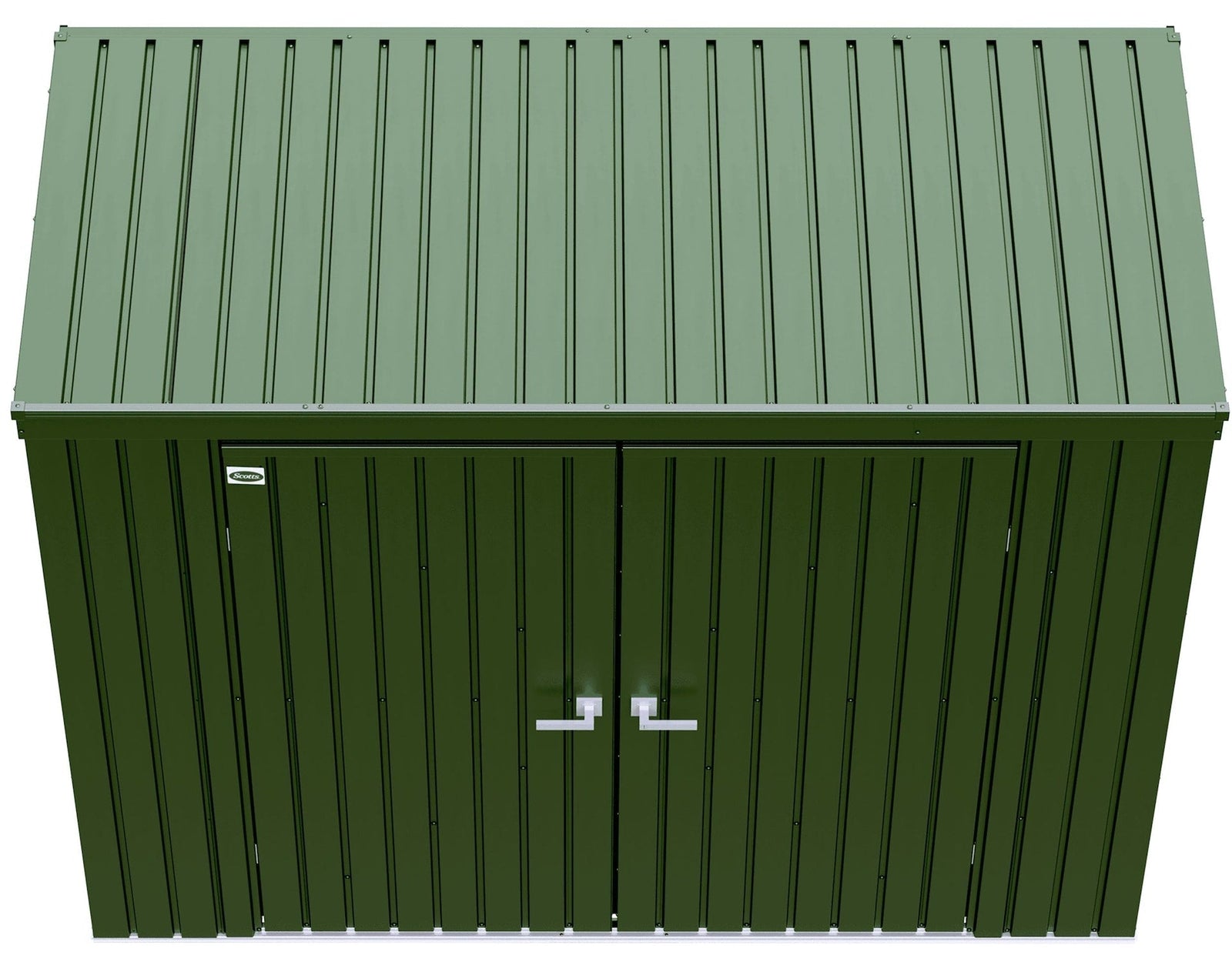 8x4-ft Corrosion-Resistant Garden Storage Shed N6B3 - product image 4