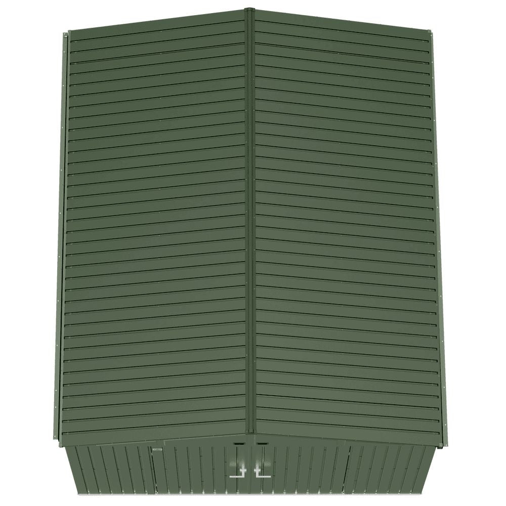 Lawn Care 10x12-ft Green Corrosion-Resistant Storage Shed V3V0 - product image 5