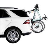 Mini Bomber MAX 2-Bike Fork-Mount Bike Carrier/Rack with HUSKE Plugs, Black U6Q0 - product image 3