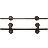 Monkey Bars Aluminum Roof Cross-Bar System, Powder Coated Black, 60-in Z2H6 - product image 1