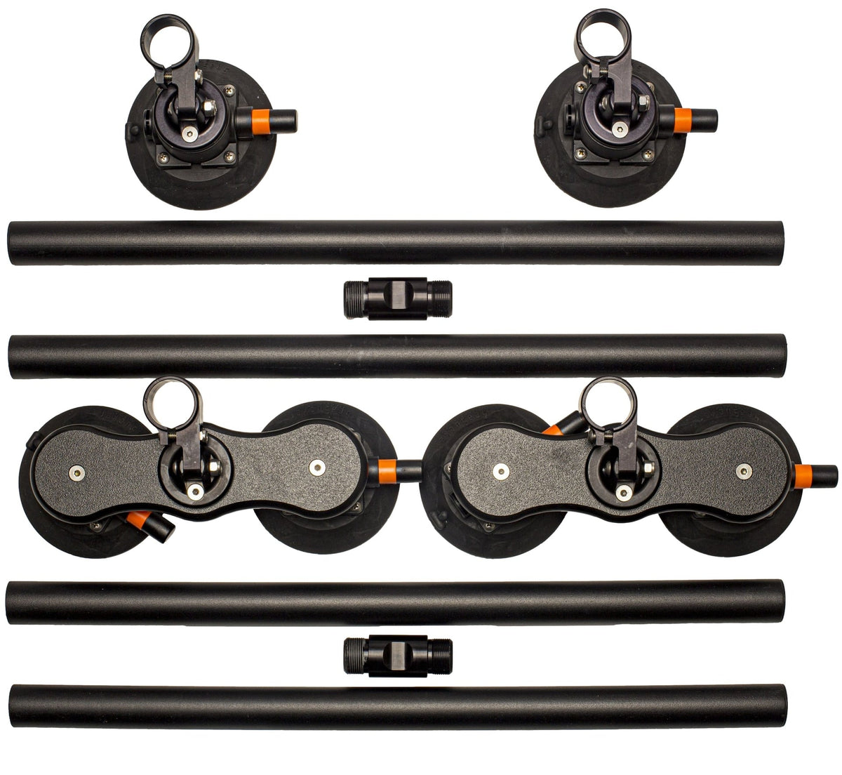Monkey Bars Aluminum Roof Cross-Bar System, Powder Coated Black, 60-in Z2H6 - product image 2