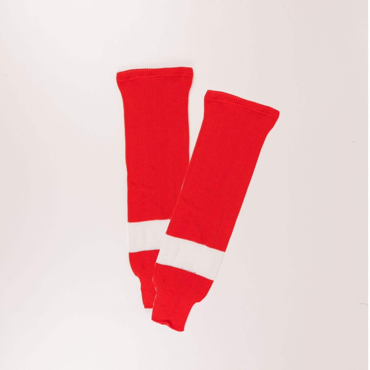 Hockey Socks, Detroit Red Wings, Red/White, Assorted Sizes M2P4 - product image 1