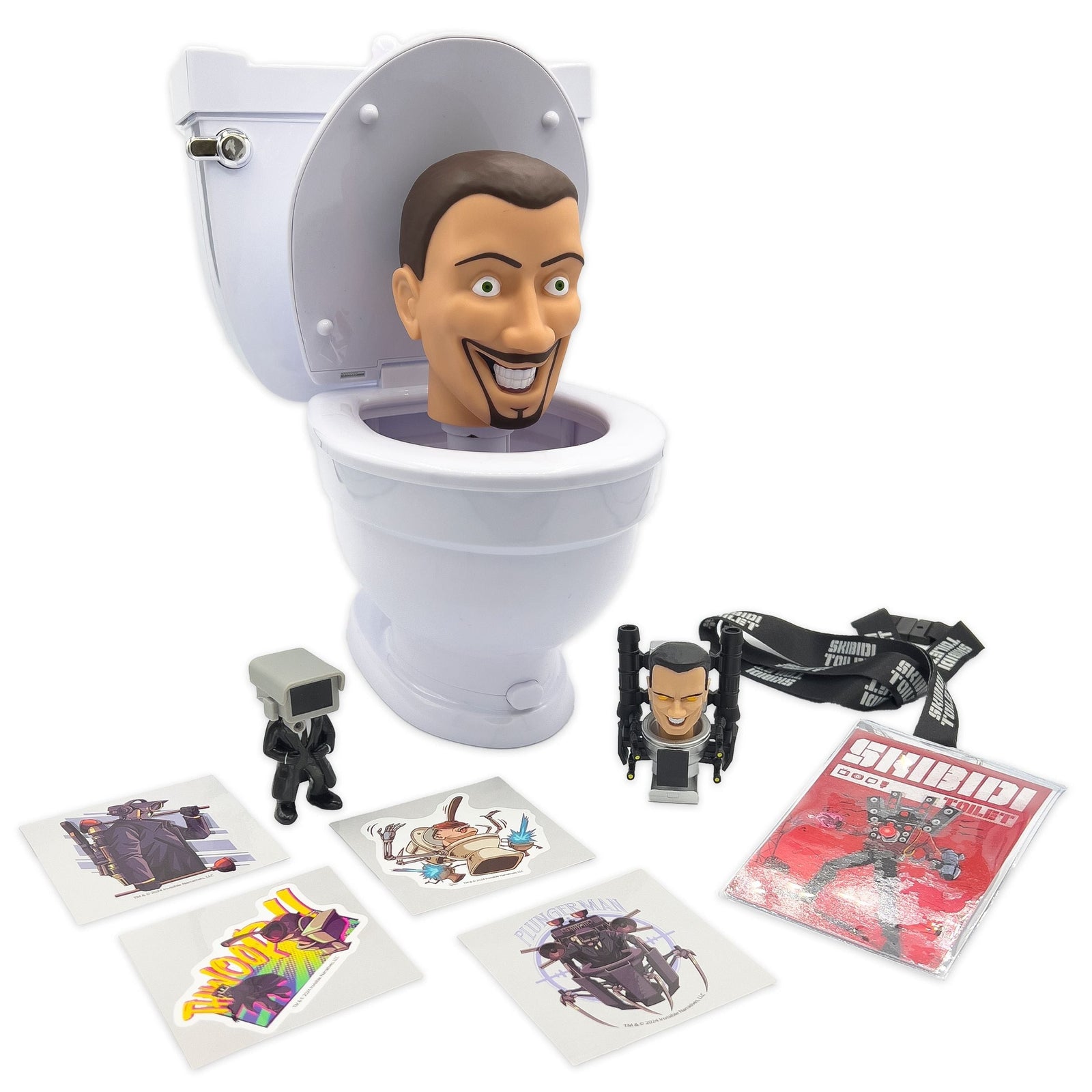 Toilet Giant Mystery Toilet Set with Surprise Toys for Ages 13+, Assorted Figures U9K6 - product image 5