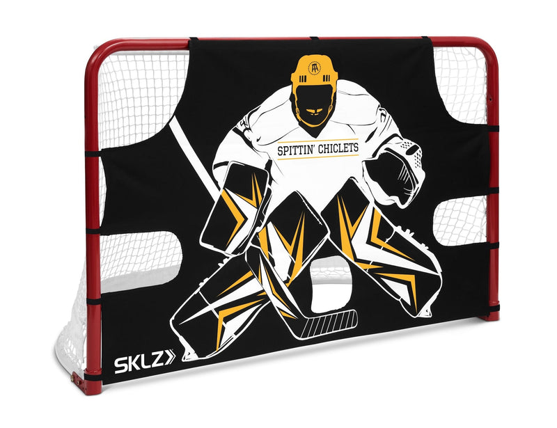x Spittin' Chiclets 72-in Hockey Puck-Ready Shooter Tutor M7D6