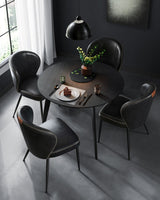 Home Mid-Century Modern Black Dining Chairs Set, 2-pk W7H5 - product image 7