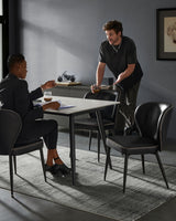 Home Mid-Century Modern Black Dining Chairs Set, 2-pk W7H5 - product image 8
