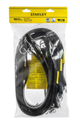 Tarp Straps, All-Weather Rubber Bungee Cords with S-Hooks, 41-in, 10-pk S8I7 - product image 1