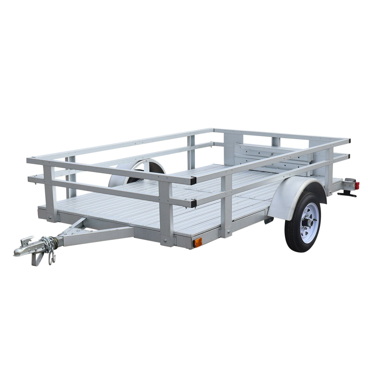 5x8-ft Rail Side Galvalume Plus Kit Trailer G1X1 - product image 1