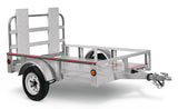Galvalume Plus Open Rail Trailer, 4-ft x 6-ft S3N9 - product image 1