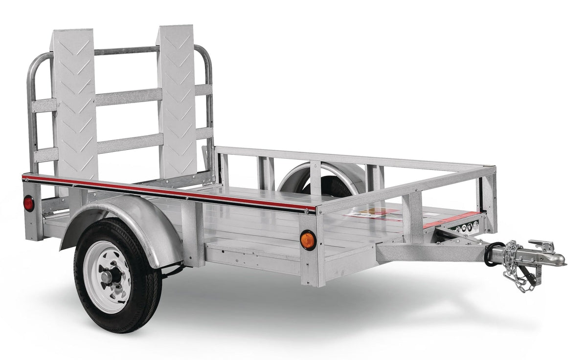 Galvalume Plus Open Rail Trailer, 4-ft x 6-ft S3N9 - product image 1