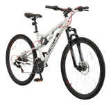 Parallax Dual-Suspension Mountain Bike, 27.5-in Wheel, Silver K5O0 - product image 1