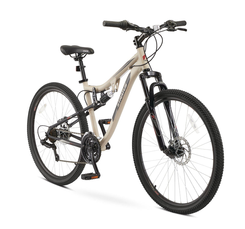 Striker Adult Bike, 21-Speed, 17-in Aluminum Frame, 27.5-in, Beige N1G6