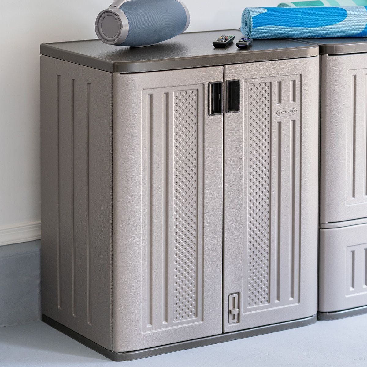 2-Shelf Base Storage Cabinet, 75-lb Capacity V0Z8 - product image 4