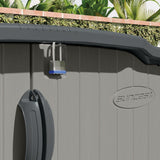 Glidetop 98-cu-ft Dove Grey Horizontal Shed L6C7 - product image 5