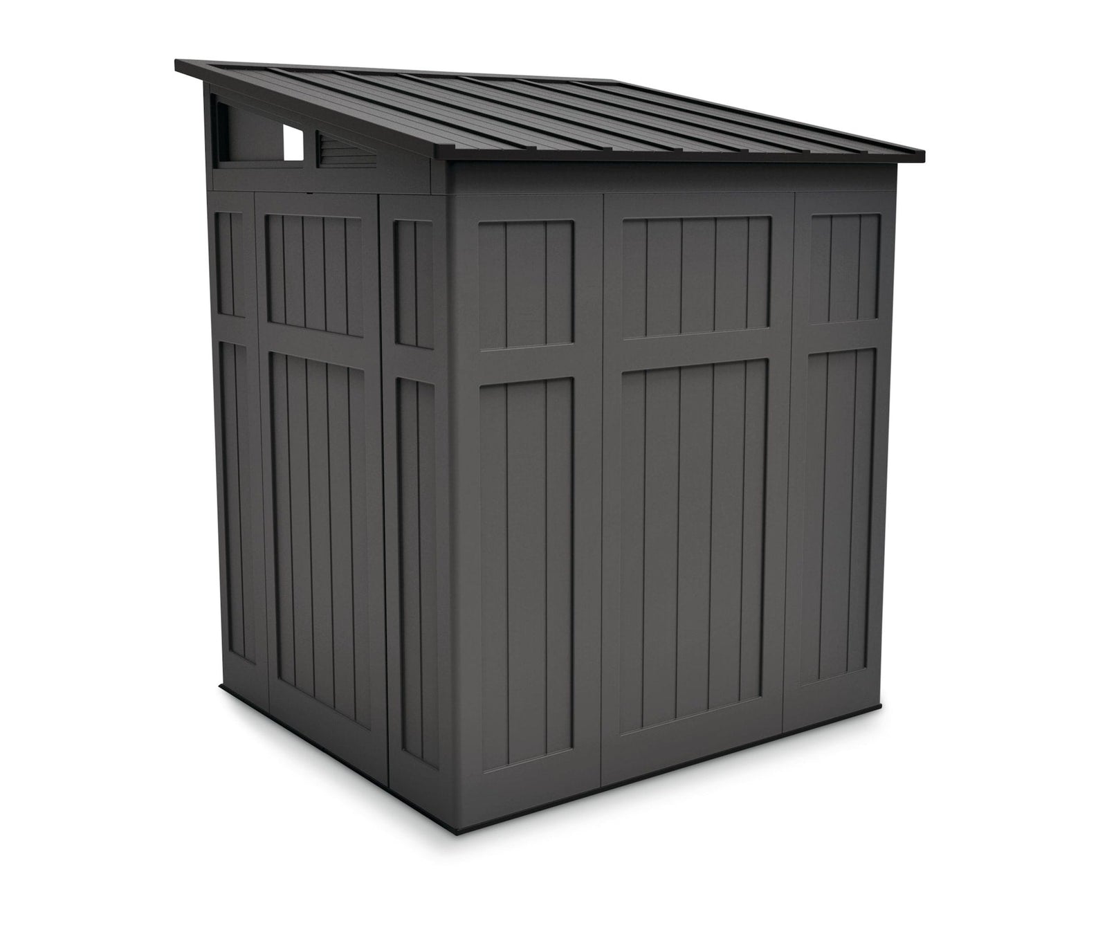 Modernist Outdoor Storage Shed, Grey, 6-ft x 5-ft T9S6 - product image 3