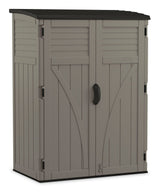 Outdoor Vertical Storage Shed, Stoney Grey, 404-Gal A4L8 - product image 1