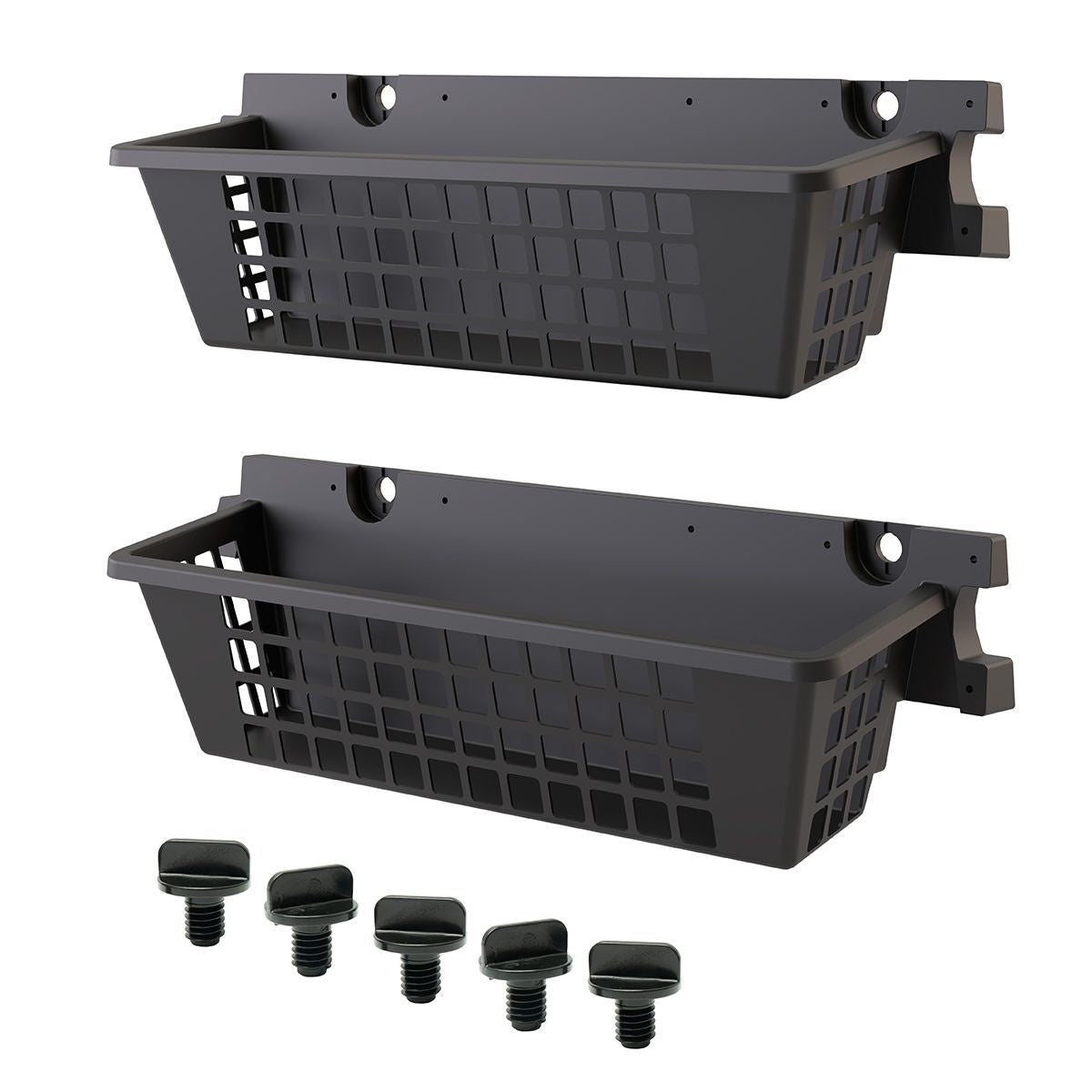 Resin Basket Shed Accessory with EZ Bolt, 2-pk E9L8 - product image 1