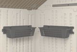 Resin Basket Shed Accessory with EZ Bolt, 2-pk E9L8 - product image 8