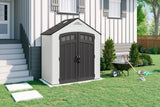 Vista 7x4-ft All-Weather Ice Cube Storage Shed G4J8 - product image 7