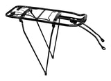 Lightweight Alloy Rear Bike Rack withMounting Hardware, Black V1A2 - product image 1