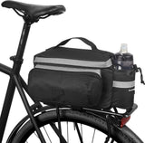 Rack Top Bike Bag withAluminum Foil & Reflective Strip, 8L, Black O9B8 - product image 3