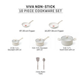Beige 10-Piece Non-Stick Set, Beige K1E4 - product image 7